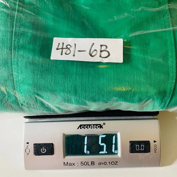 NWT Judy Blue Womens Green High Waist Garment Dyed Y2K Wide Leg Jeans Size 16W - Picture 9 of 9